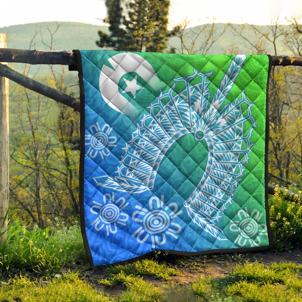 torres-strait-islander-premium-quilt-dhari-mask-ocean-style