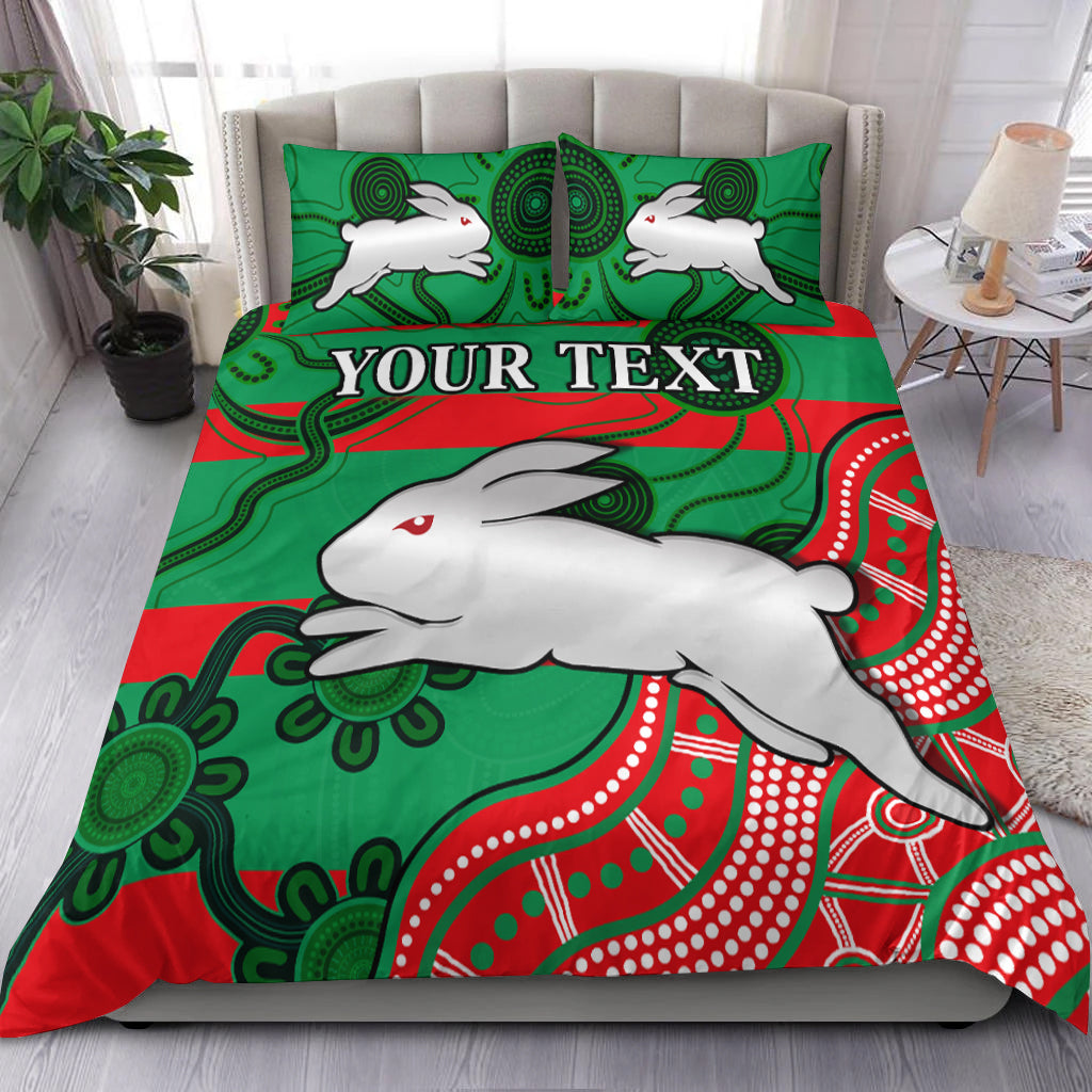 custom-personalised-rabbitohs-bedding-set-nippy-indigenous