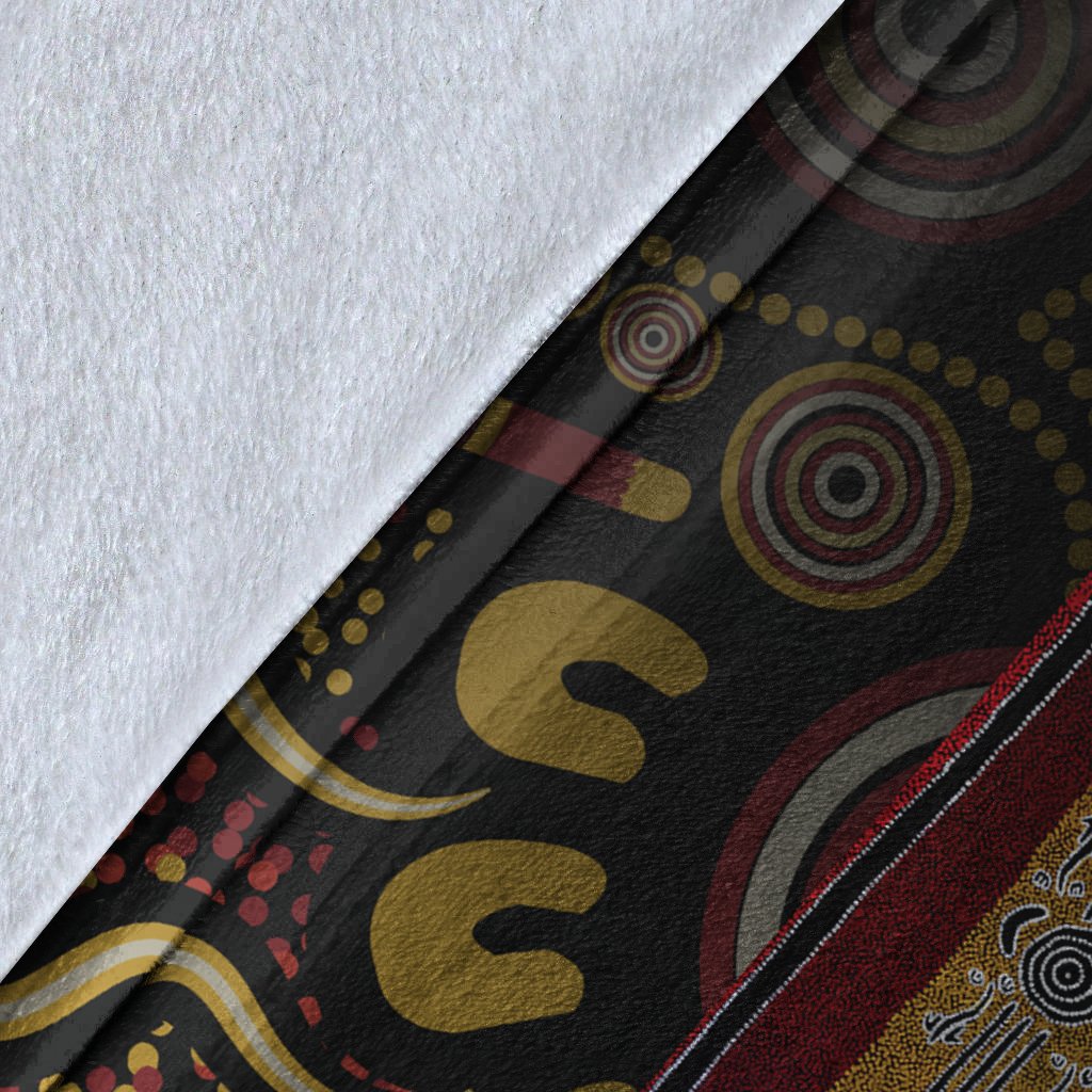 blanket-aboriginal-dot-panting-art-stripe-lines