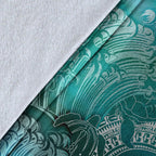 customaboriginal-premium-blanket-torres-strait-islands-in-wave