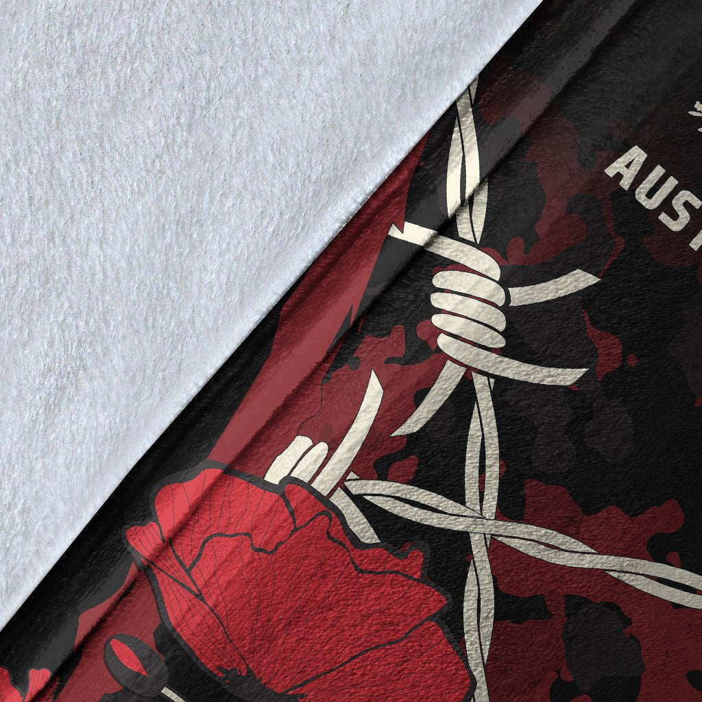 anzac-premium-blanket-anzac-with-remembrance-poppy-flower