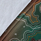 aboriginal-lizard-blanket-indigenous-dot-painting-art