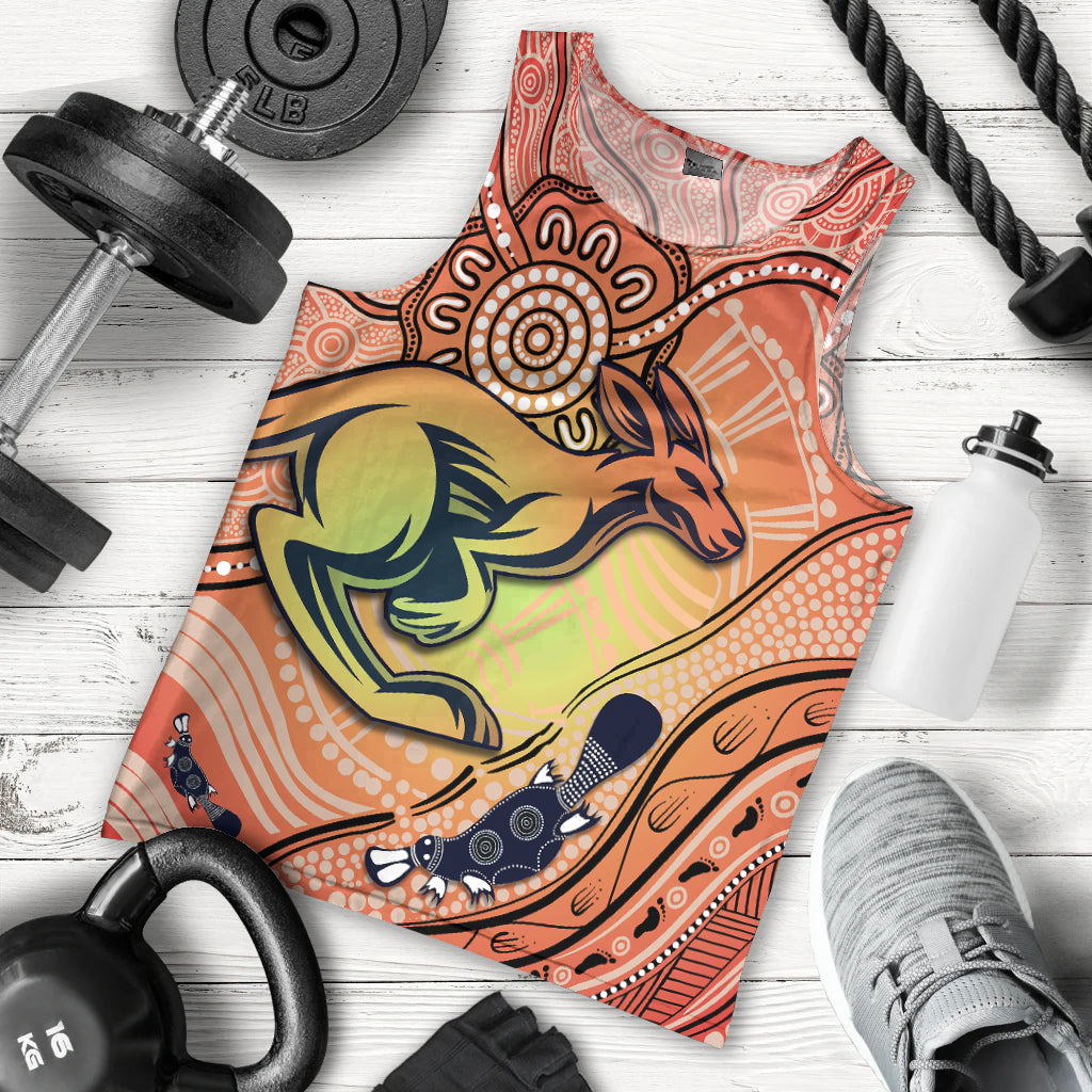 kangaroos-indigenous-men-tank-top-beautiful-life