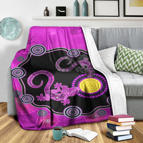 aboriginal-lizard-premium-blanket-attracted-australia-version-purple