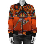 aboriginal-womens-bomber-jacket-kangaroo-with-dot-painting