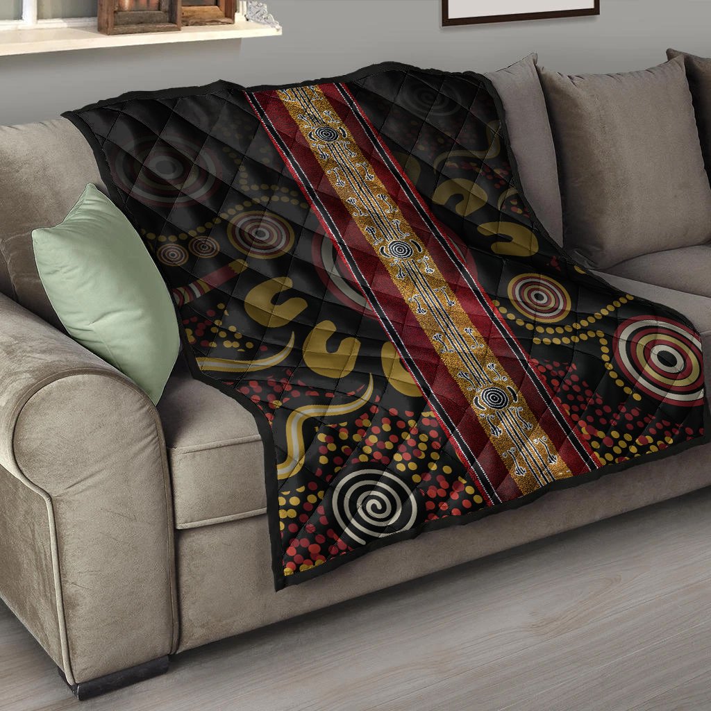 quilt-aboriginal-dot-panting-art-stripe-lines
