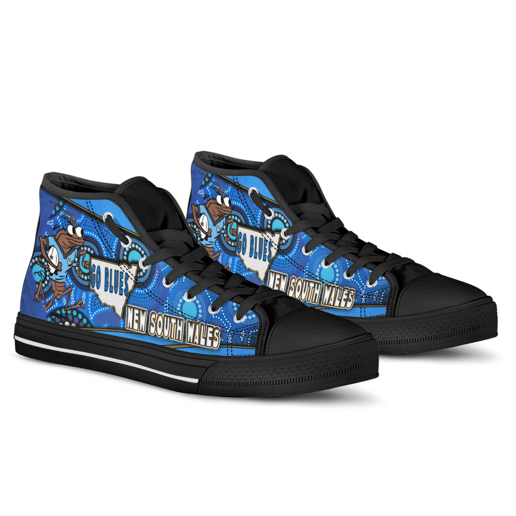 new-south-wales-rugby-league-team-high-top-shoes-new-south-wales-blues-mascot-aboriginal-art-state-of-origin