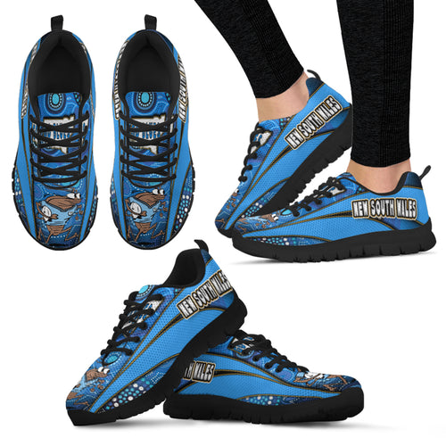 new-south-wales-rugby-sneakers-new-south-wales-blues-mascot-aboriginal-art-state-of-origin-sneakers