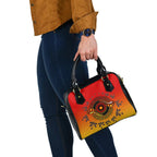 Shoulder Handbag - Circle Pattern - Vibe Hoodie