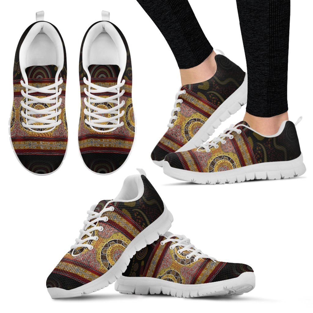 sneaker-snake-dot-panting-art