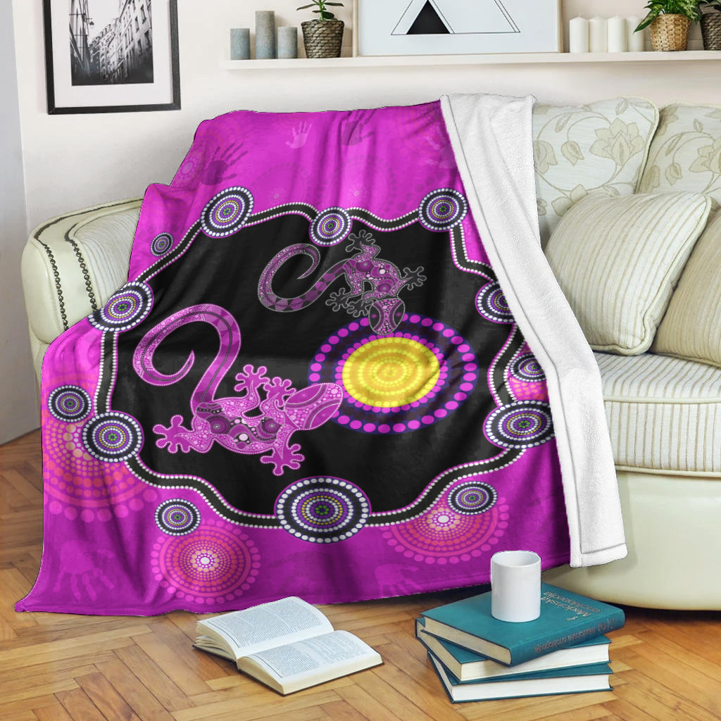 aboriginal-lizard-premium-blanket-attracted-australia-version-purple