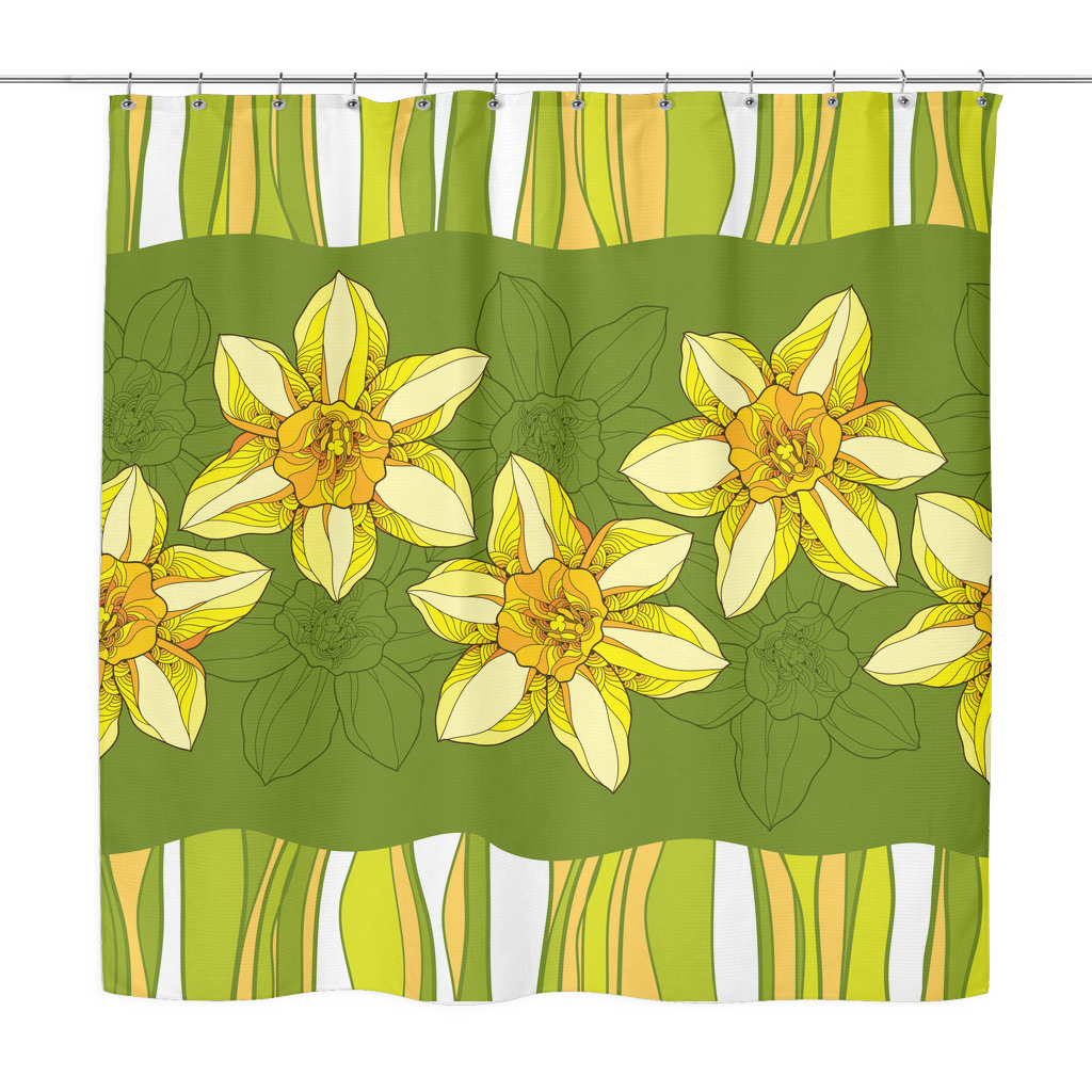 wales-daffodil-shower-curtain-1