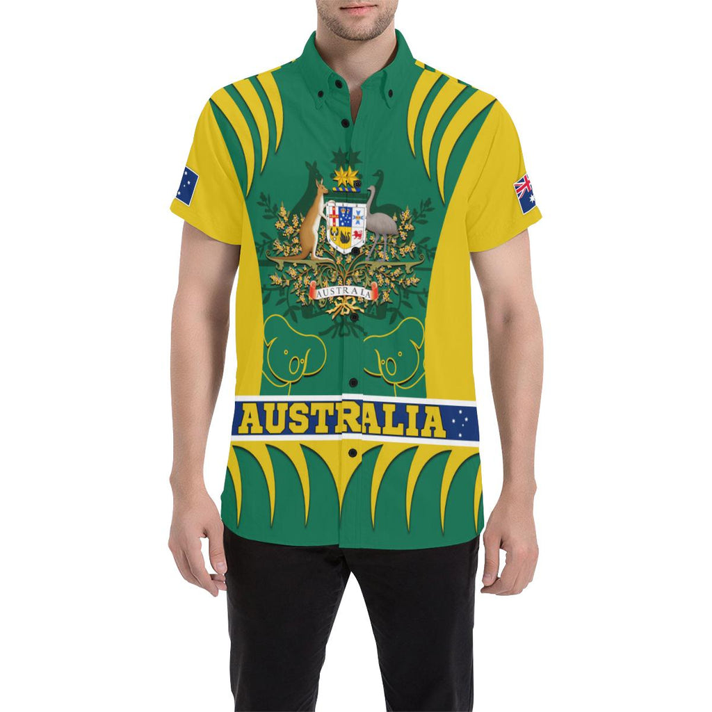 short-sleeve-shirt-australian-coat-of-arms-shirt-koala