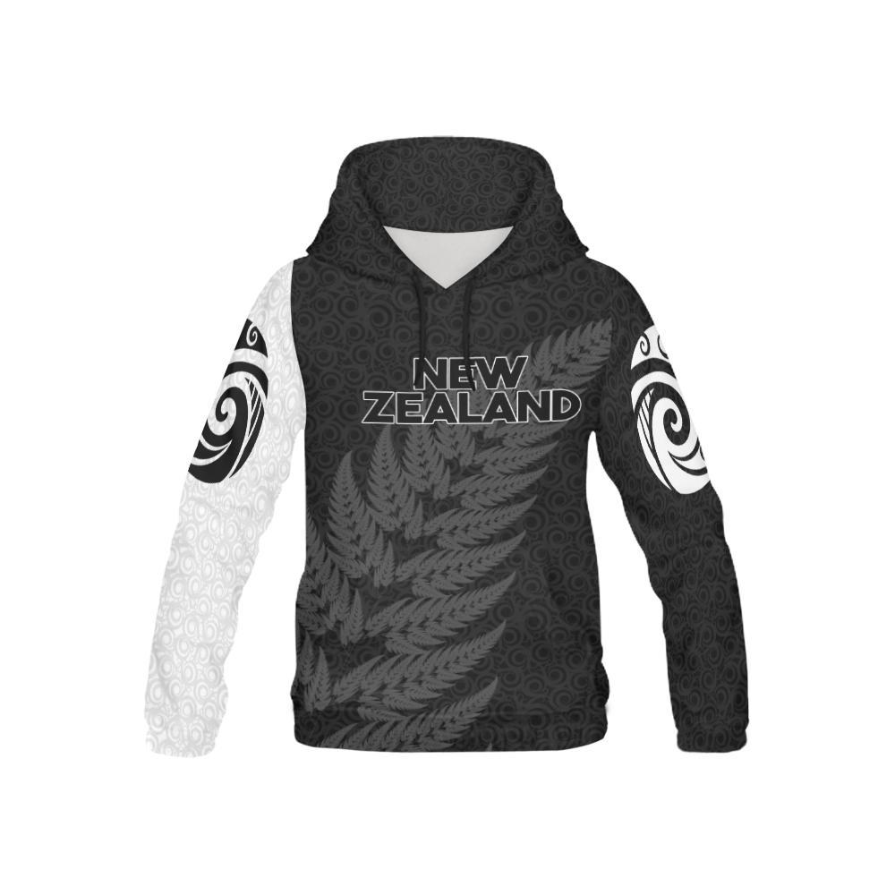 aotearoa-new-zealand-hoodie-silver-fern-patterns-koru