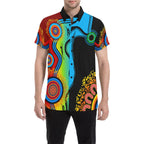 aboriginal-short-sleeve-shirt-australia-dot-painting-art-blue-dream