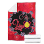 aboriginal-lizard-premium-blanket-attracted-australia-version-red