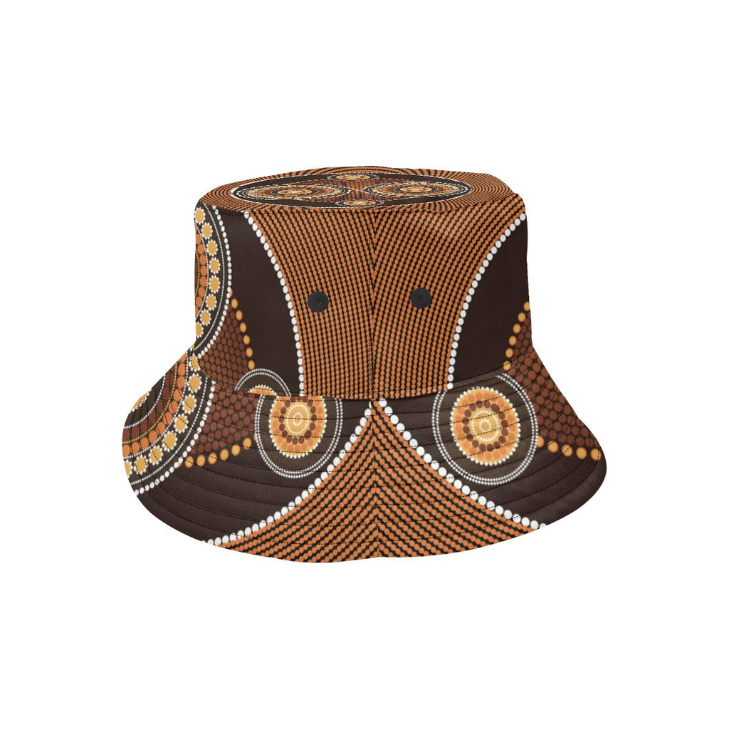 bucket-hat-aboriginal-dot-painting-hat-ver10