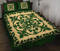 vibe-hoodie-home-set-hawaiian-quilt-bed-set-royal-pattern-emerald-green-hw01-rlt20