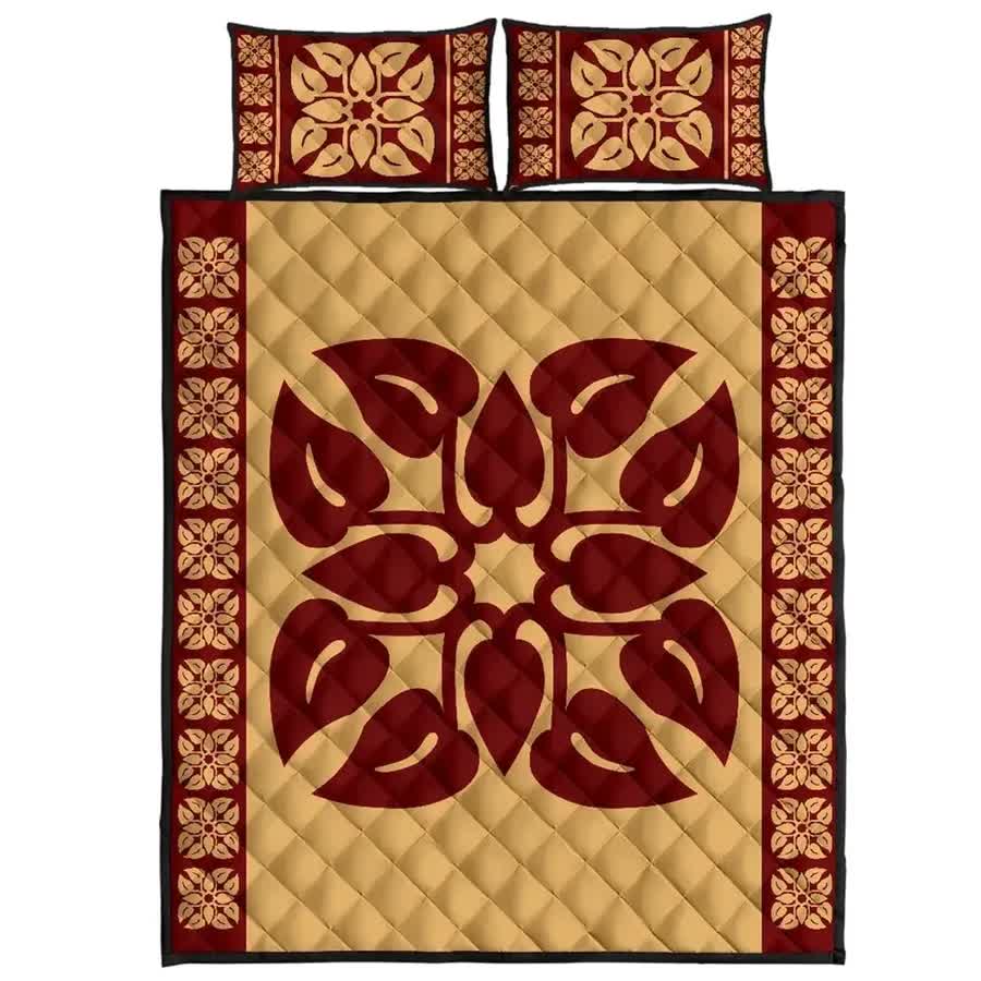 vibe-hoodie-home-set-hawaiian-quilt-pattern-flamingo-flower-quilt-bed-set-hw01-rlt20