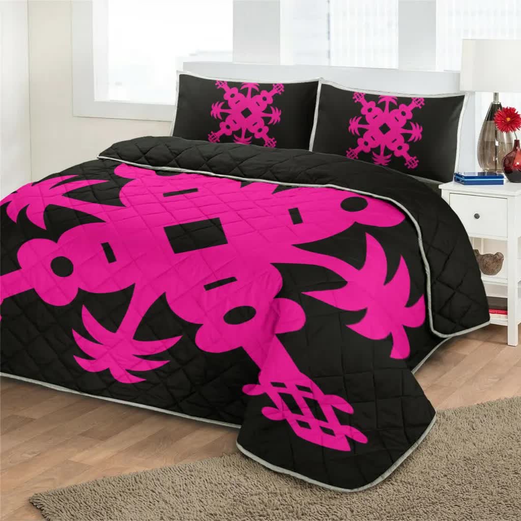 hawaii-home-set-hawaiian-royal-pattern-quilt-bed-set-black-and-pink-l2-style-hw01-rlt20