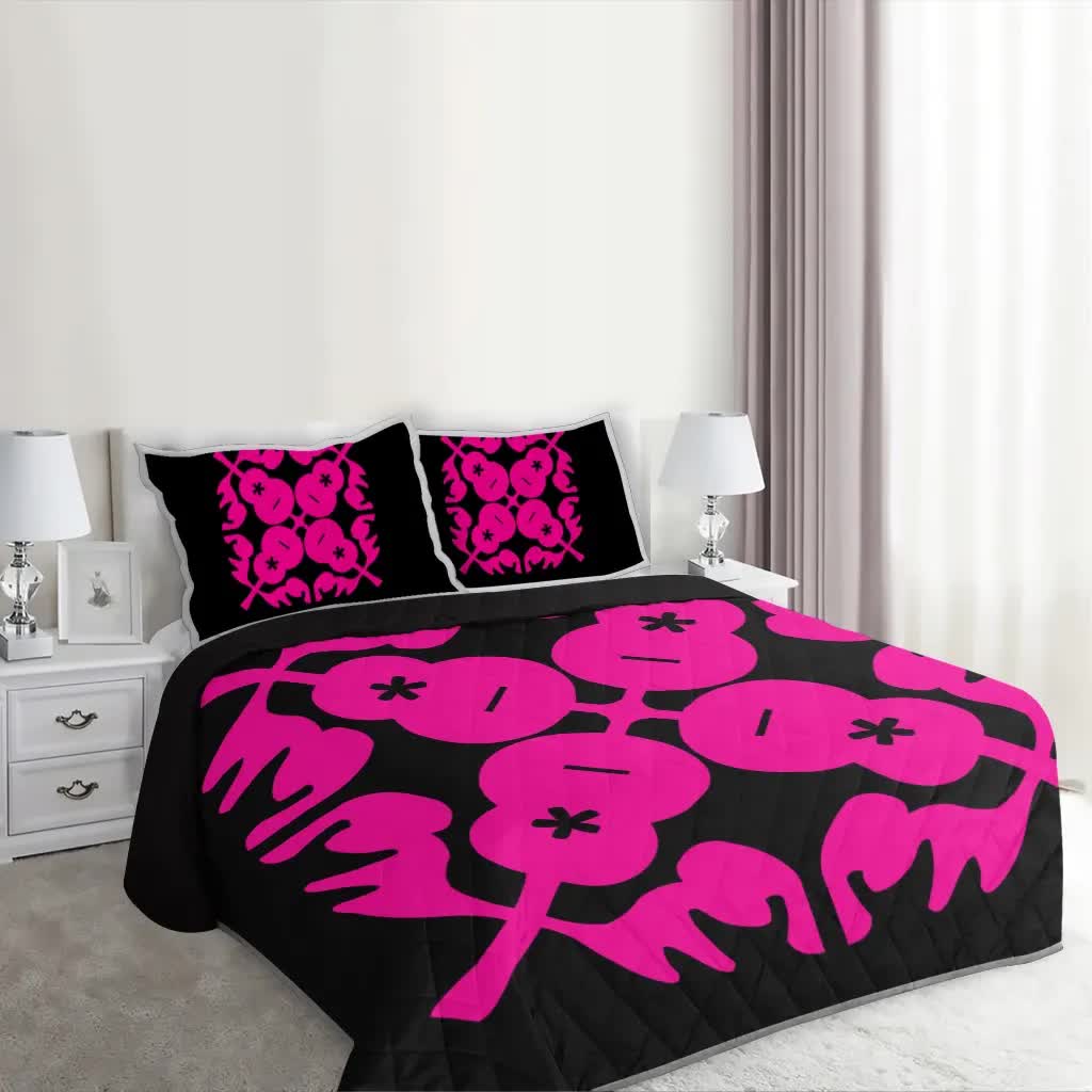 hawaii-home-set-hawaiian-royal-pattern-quilt-bed-set-black-and-pink-l2-style-hw01-rlt20