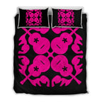 hawaii-home-set-hawaiian-royal-pattern-quilt-bed-set-black-and-pink-l2-style-hw01-rlt20