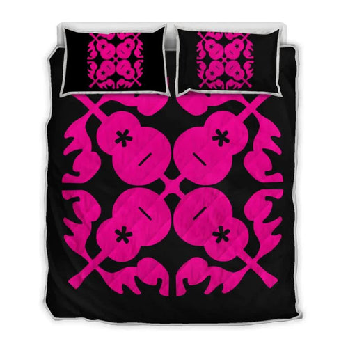 hawaii-home-set-hawaiian-royal-pattern-quilt-bed-set-black-and-pink-l2-style-hw01-rlt20