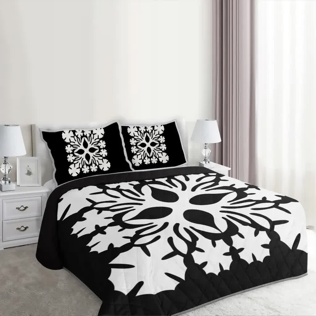 hawaii-home-set-hawaiian-royal-pattern-quilt-bed-set-black-and-white-u3-style-hw01-rlt20