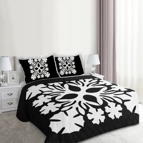 hawaii-home-set-hawaiian-royal-pattern-quilt-bed-set-black-and-white-u3-style-hw01-rlt20