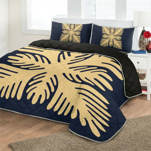 vibe-hoodie-home-set-hawaiian-royal-pattern-quilt-bed-set-indigo-t2-style-hw01-rlt20