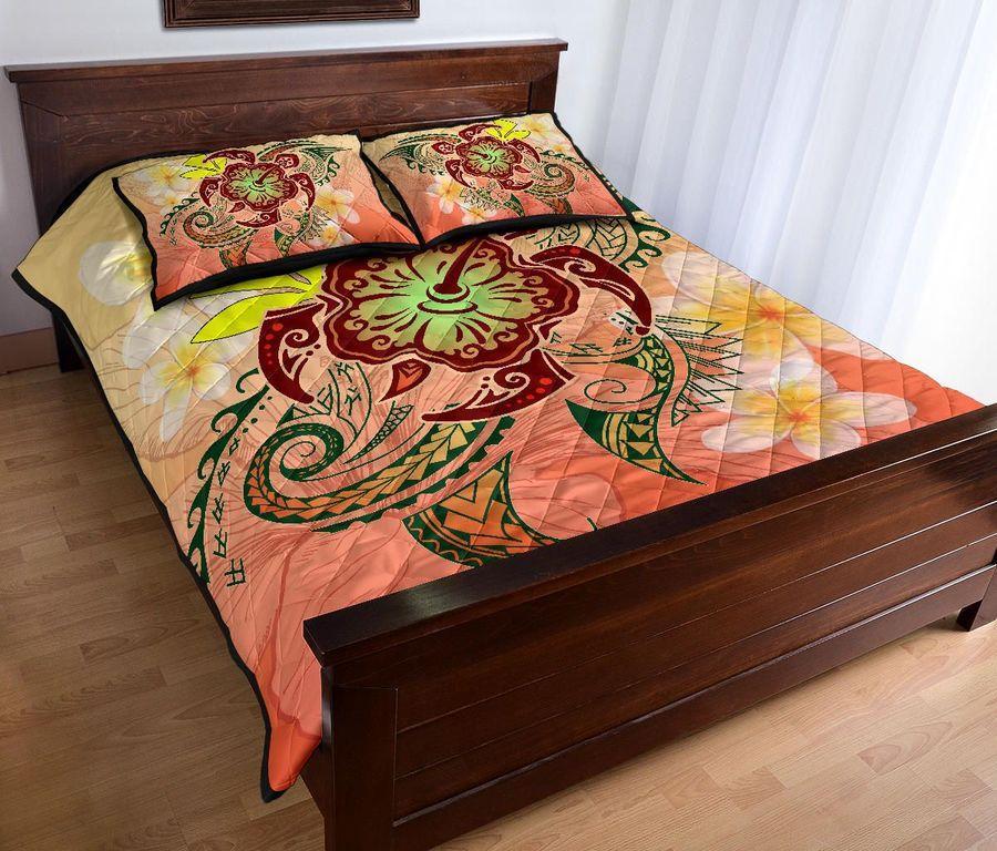 hawaii-home-set-hawaii-turtle-kanaka-plumeria-hibiscus-quilt-bed-set-kity-style-hw01-rlt20