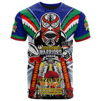 warriors-rugby-custom-anzac-t-shirt-remembrance-warriors-with-maori-mask-and-aboriginal-patterns-home-and-away