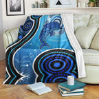 aussie-aboriginal-premium-blanket-dolphin-and-aboriginal-dot-patterns