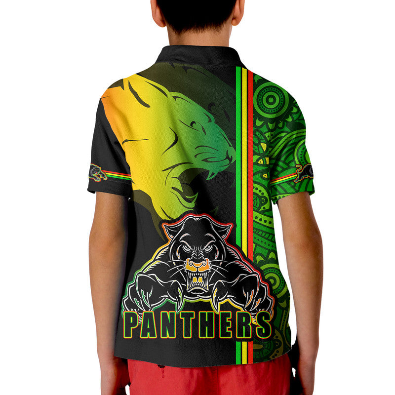 penrith-panthers-polo-shirt-angry-panther-indigenous-aboriginal-style