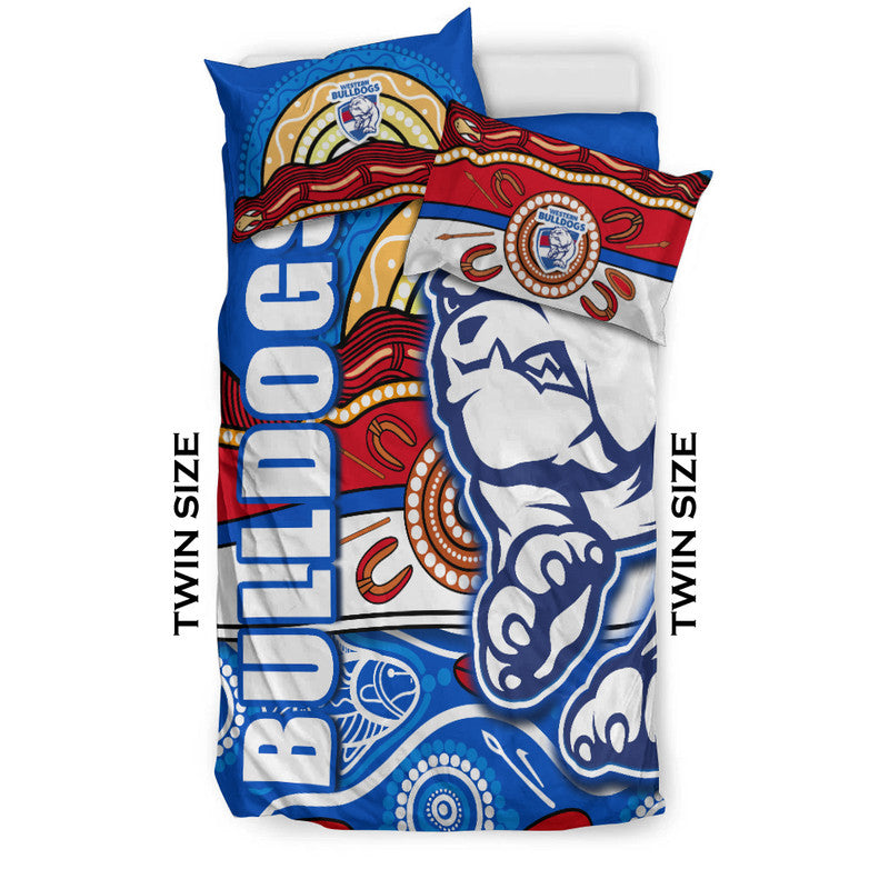 western-bulldogs-aboriginal-football-bedding-set-dogs-style