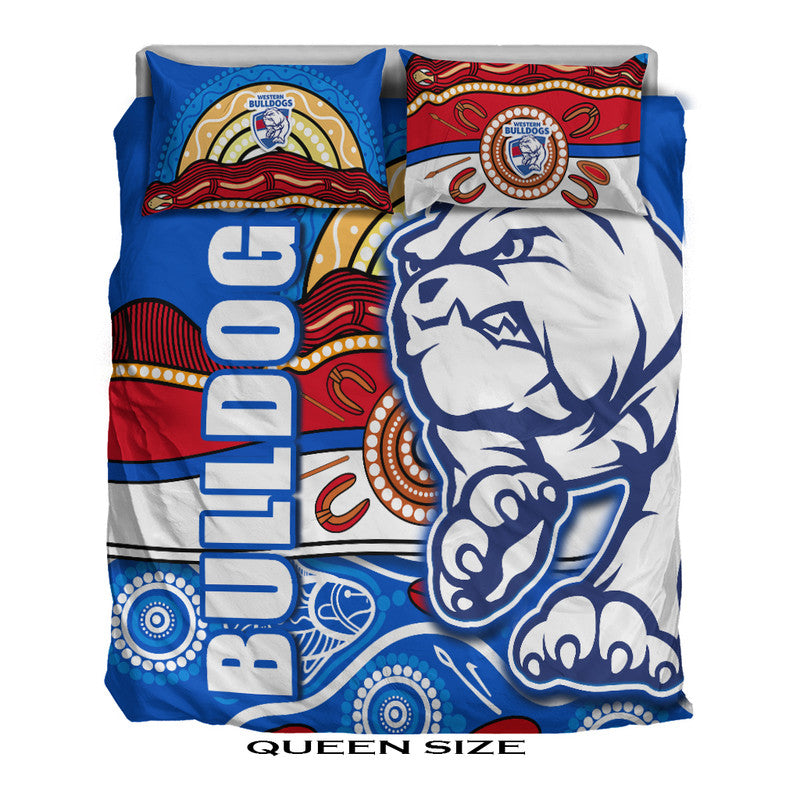 western-bulldogs-aboriginal-football-bedding-set-dogs-style