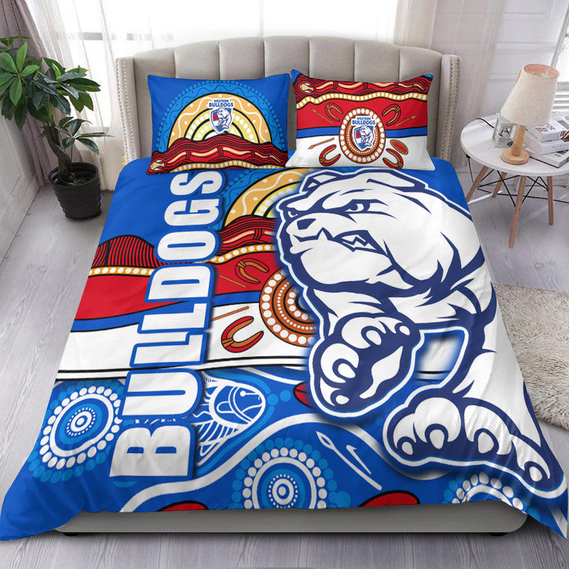 western-bulldogs-aboriginal-football-bedding-set-dogs-style