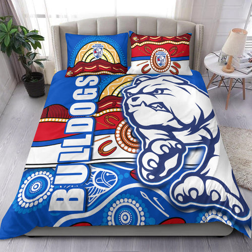 western-bulldogs-aboriginal-football-bedding-set-dogs-style