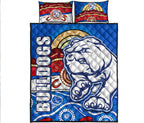 western-bulldogs-aboriginal-football-quilt-bed-set-dogs-style