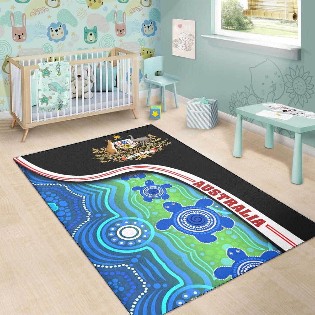 aussie-aboriginal-area-rug-sea-turtle-color