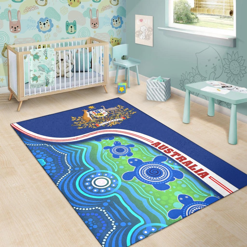 aussie-aboriginal-area-rug-sea-turtle-color