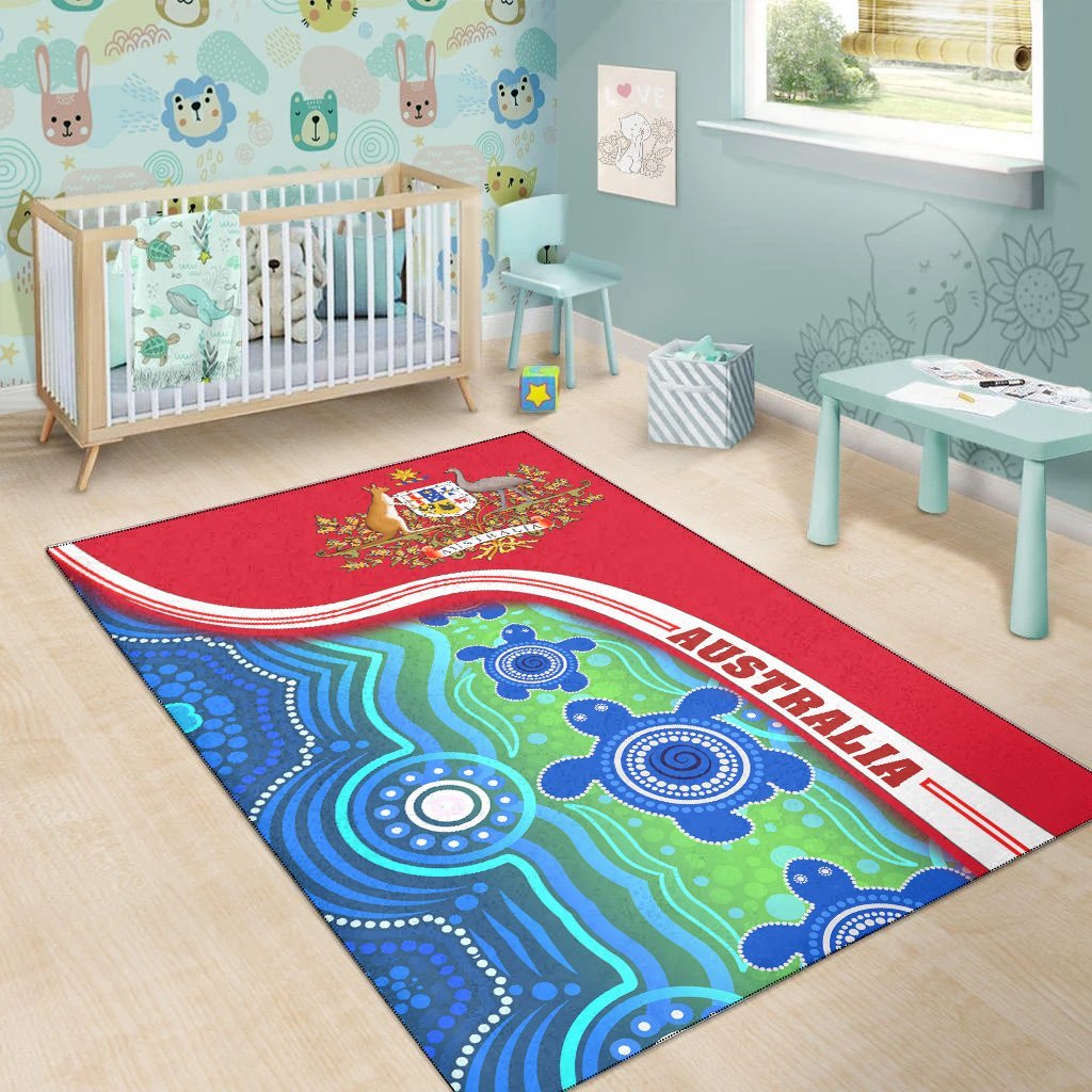 aussie-aboriginal-area-rug-sea-turtle-color