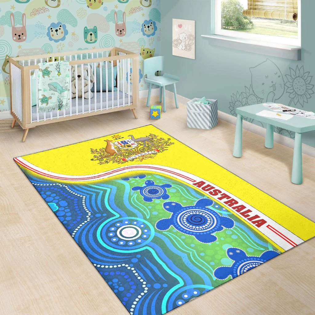 aussie-aboriginal-area-rug-sea-turtle-color