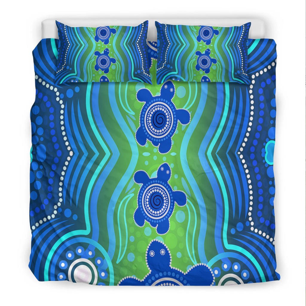 aussie-aboriginal-bedding-set-sea-turtle