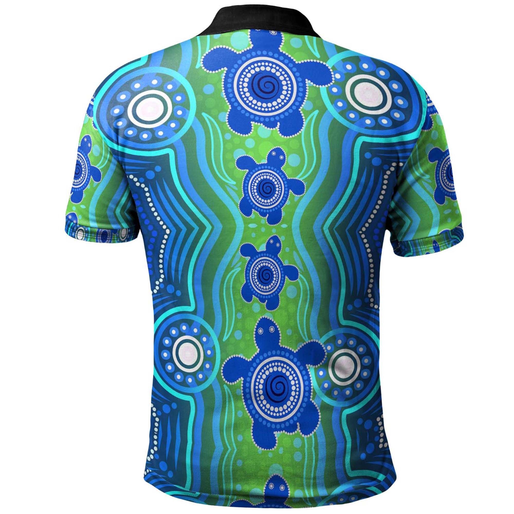 aussie-aboriginal-polo-shirt-sea-turtle