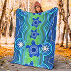 aussie-aboriginal-premium-blanket-sea-turtle