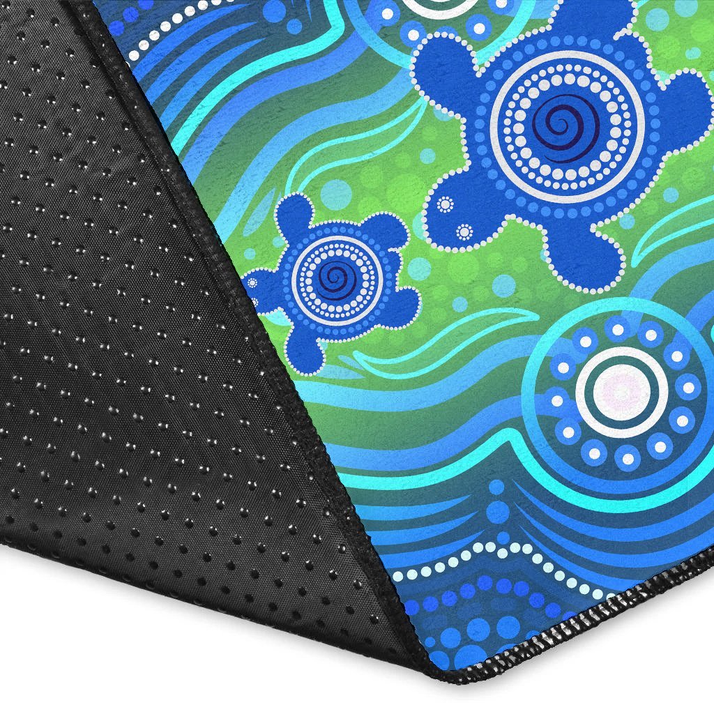 aussie-aboriginal-area-rug-sea-turtle