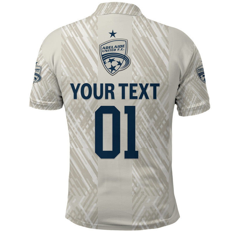 custom-personalised-adelaide-united-the-reds-polo-shirt-soccer-club-original-style-beige