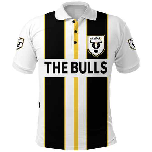 custom-personalised-macarthur-the-bulls-polo-shirt-soccer-club-original-style-white