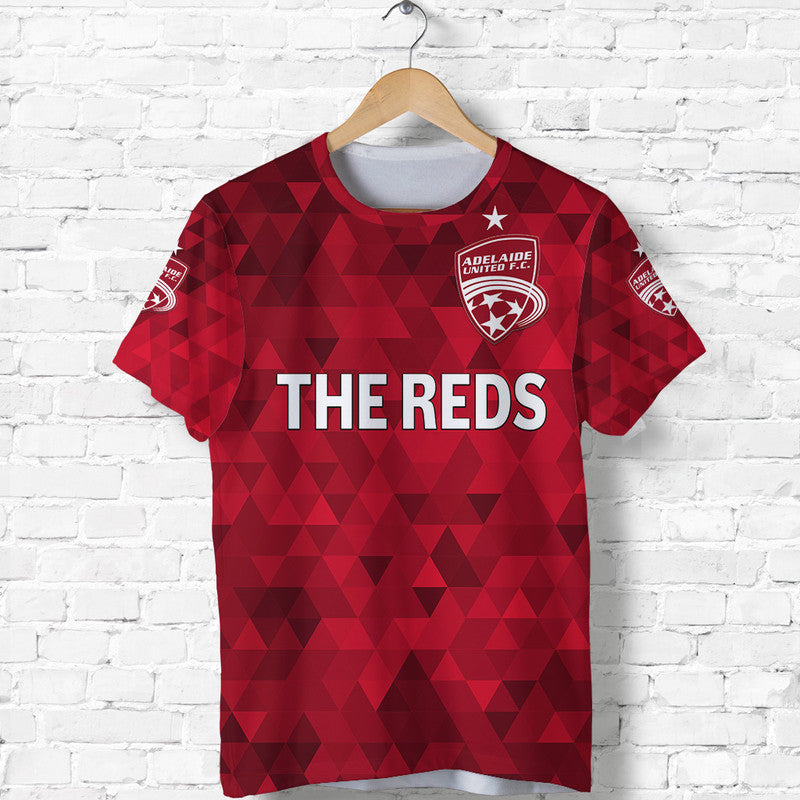 custom-personalised-adelaide-united-the-reds-t-shirt-soccer-club-original-style-red